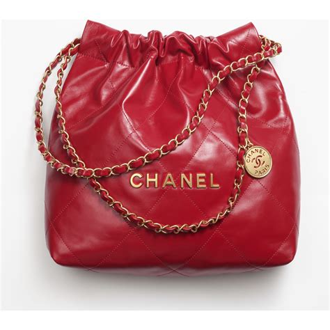 chanel 22 red|Chanel 22 small size.